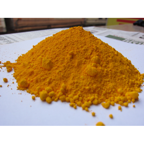 Amarillo cromo profundo de alta temperatura para plástico